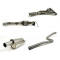 Piper Exhaust M016 CCAT39C CFIE9B Ford Fiesta MK6 1.25 1.4 16v Steel Full System sports cat- A/B/C/D 